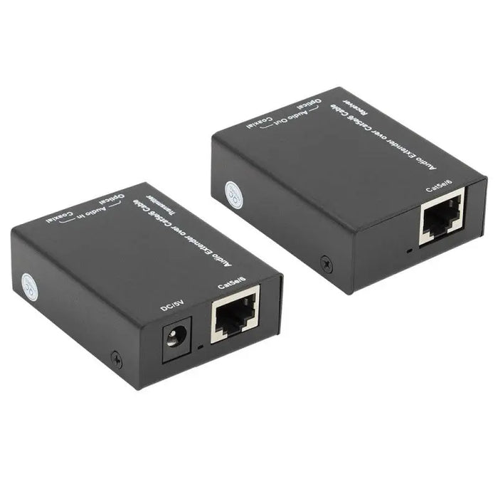 Digital Audio Extender Over Ethernet 990ft Range 5.1 Digital Audio Support Helios