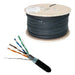 Direct Burial CAT5E Outdoor 24AWG Solid Bare Copper Black 1000ft Cable Vertical Cable
