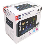 Dual XDVD276BT 6.2" Double DIN Multimedia DVD Receiver Touchscreen Bluetooth Others