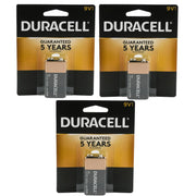 Duracell 9V Batteries Alkaline Copper Top Long lasting (1-5 Pcs.) Duracell