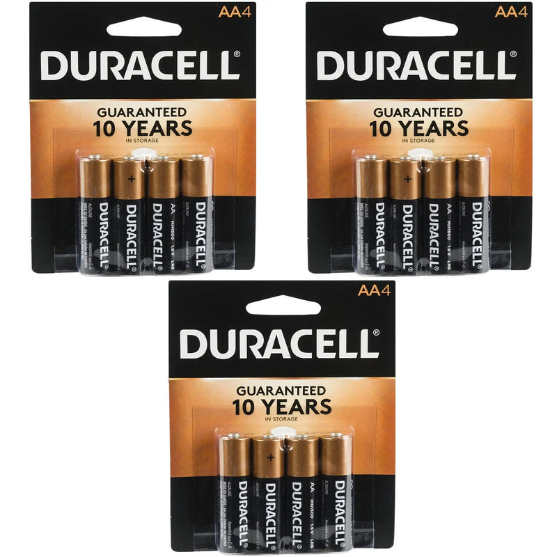 Duracell AA Batteries Alkaline Copper Top Heavy-Duty (4-20 Pcs.) Duracell