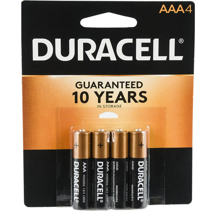 Duracell AAA Batteries Alkaline Copper Top Heavy-Duty (4-20 Pcs.) The Wires Zone