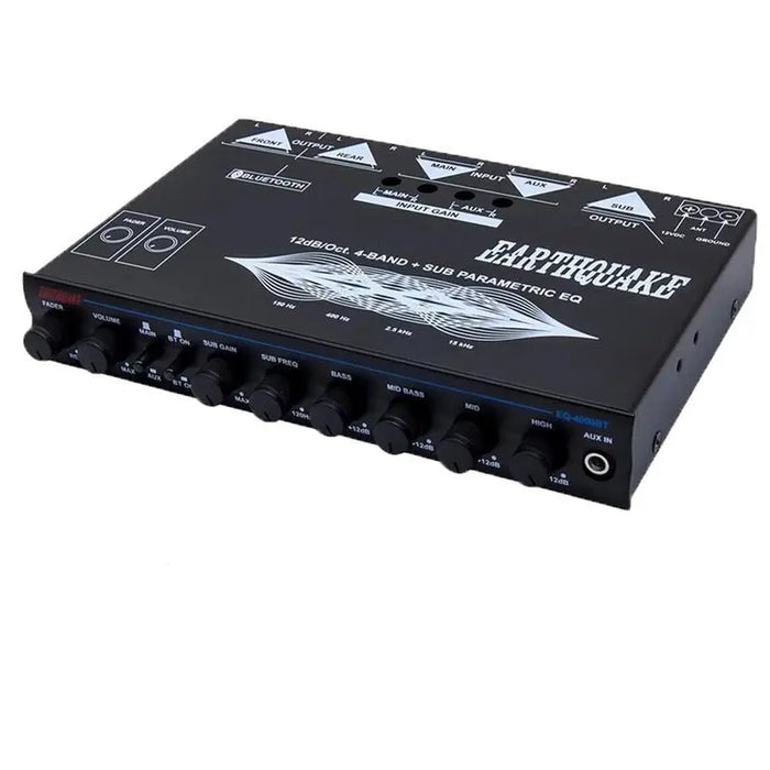 Earthquake EQ-4000BT 4-Band Parametric Equalizer w/ Bluetooth® Capable Earthquake Sound