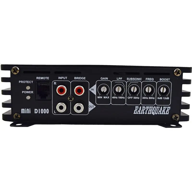 Earthquake Mini D1000 2nd Gen Monoblock Class D 1000W Car Amplifier Earthquake Sound