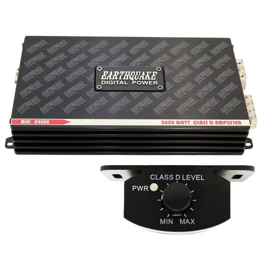 Earthquake Mini D2000 2nd Gen Monoblock Class D 2000W Car Amplifier Earthquake Sound