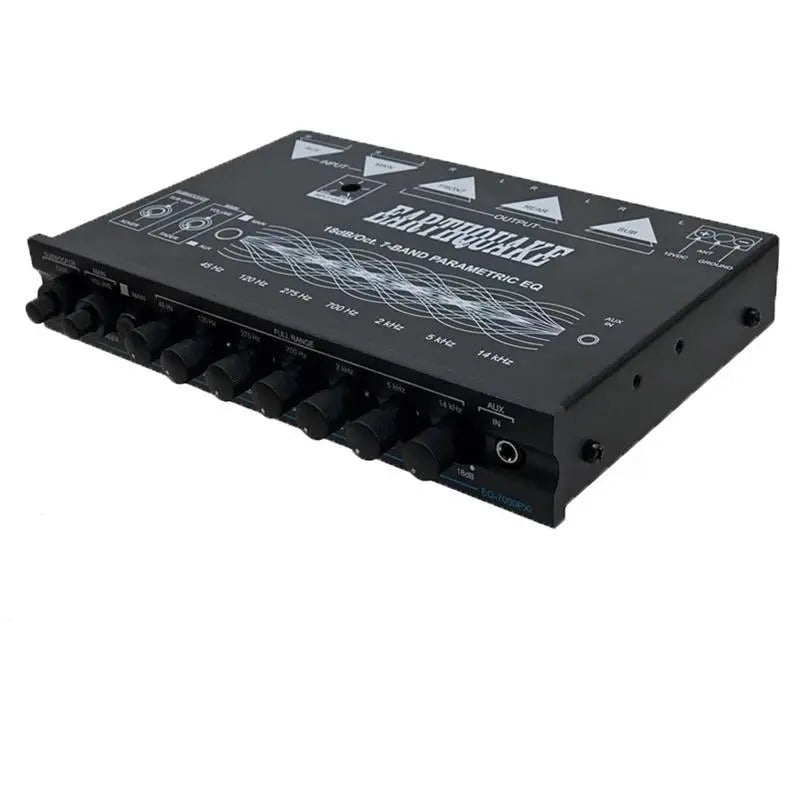 Earthquake Sound EQ7000PXi 7-Band Equalizer with Subwoofer Crossover and Level Controls Earthquake Sound