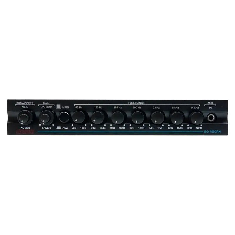 Earthquake Sound EQ7000PXi 7-Band Equalizer with Subwoofer Crossover and Level Controls Earthquake Sound