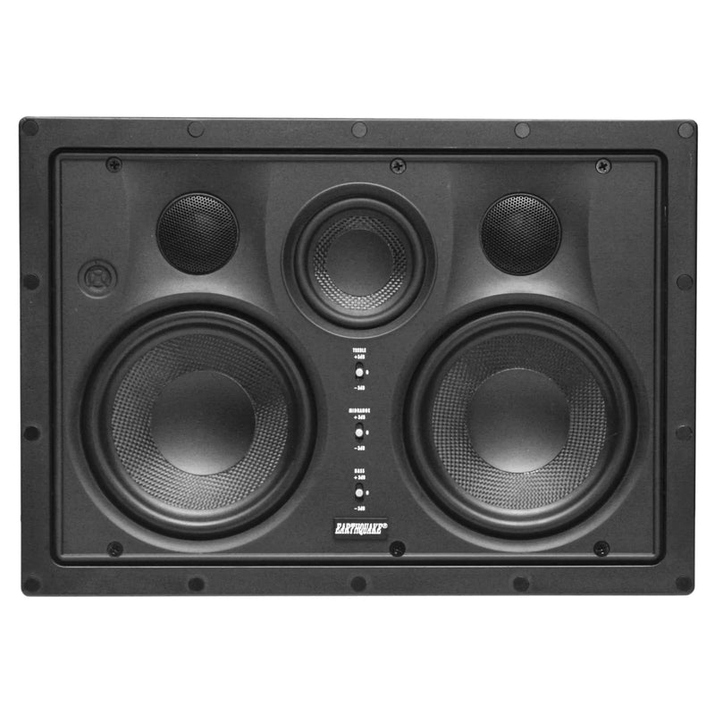 Earthquake Sound EWS530C 5.25 350 Watts Max 8 Ohm Edgeless In-Wall LCR Speaker (Each) Earthquake Sound