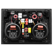Earthquake Sound EWS530C 5.25 350 Watts Max 8 Ohm Edgeless In-Wall LCR Speaker (Each) Earthquake Sound