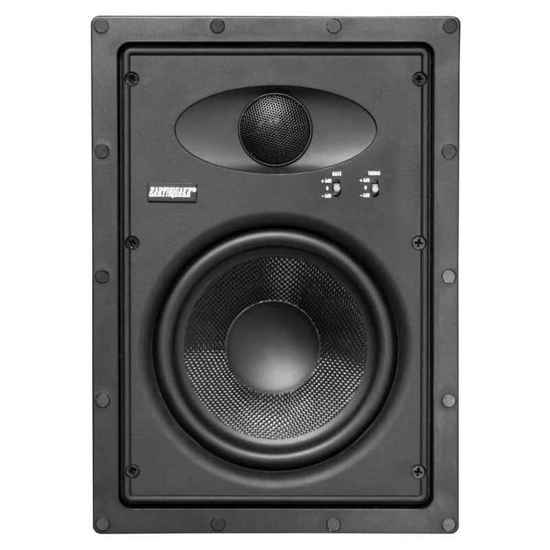 Earthquake Sound EWS600 6.5 inch 350 Watts Max 8 Ohm Edgeless In-Wall Speaker (Pair) Earthquake Sound