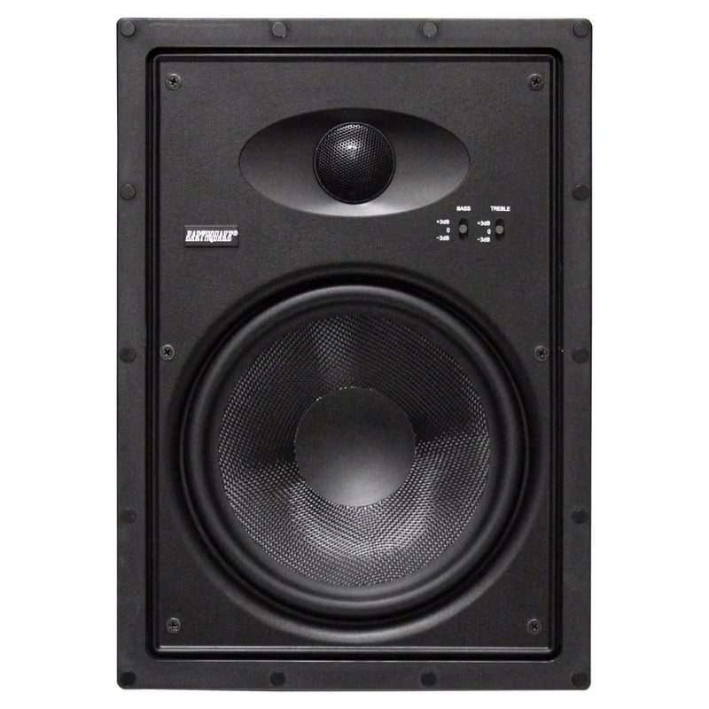 Earthquake Sound EWS800 500 Watts Max 8 inch 8 Ohm Edgeless In-Wall Speaker (Pair) Earthquake Sound