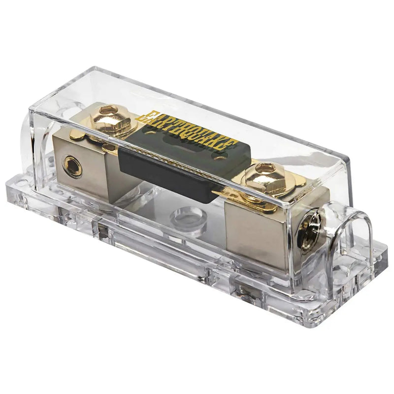 Earthquake Sound FBNL-1 0/1/4 Gauge In-Line ANL Fuse Block / Holder With 100A Fuse Earthquake Sound