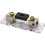 Earthquake Sound FBNL-1 0/1/4 Gauge In-Line ANL Fuse Block / Holder With 100A Fuse Earthquake Sound