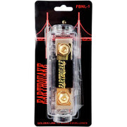 Earthquake Sound FBNL-1 0/1/4 Gauge In-Line ANL Fuse Block / Holder With 100A Fuse Earthquake Sound