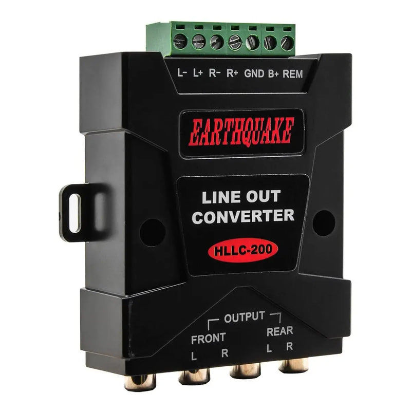 Earthquake Sound HLLC-200 High-low Adapter 4-Channel Speaker Line Output Earthquake Sound