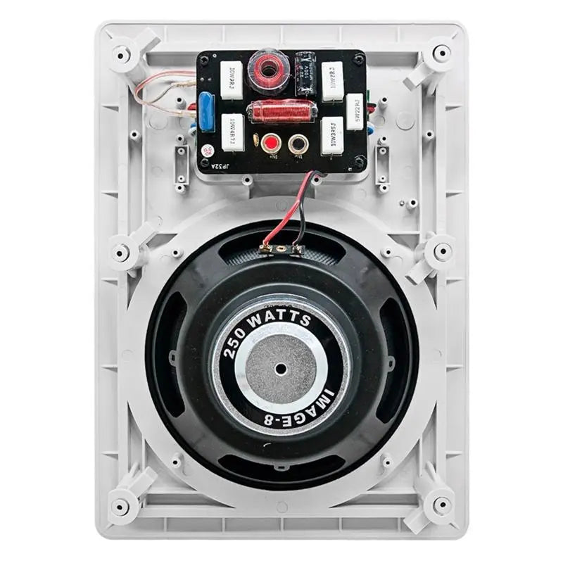 Earthquake Sound Image Center Channel + Pair 2-Way 8" In-Wall Speaker Earthquake Sound