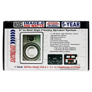 Earthquake Sound Image Center Channel + Pair 2-Way 8" In-Wall Speaker Earthquake Sound