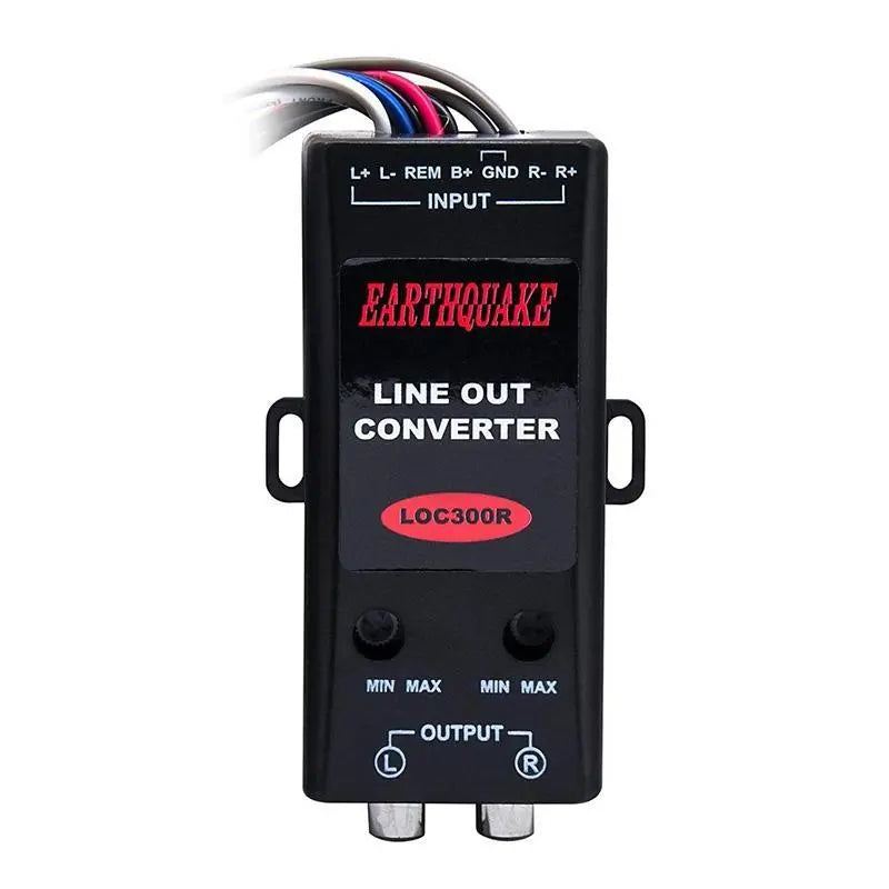 Earthquake Sound LOC300R 2-Channel Line Output Converter (Hi to Low) Earthquake Sound