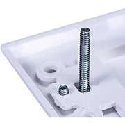 Ethereal IHT-BNDPSTX4 Banana Binding Post Wall Plate for Dual Speakers Ethereal