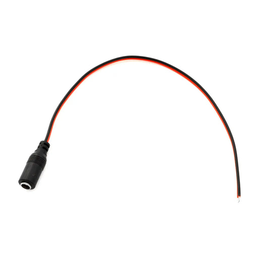 Female Power Pigtail DC 5.5mm x 2.1mm Connector For CCTV Cam LED Strips and more The Wires Zone