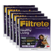 Filtrete 14x14x1 MPR 1500 Ultra Allergen, Virus and Bacteria Reduction HVAC Furnace Air Filter (2-12 Pack) 3M