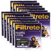 Filtrete 14x14x1 MPR 1500 Ultra Allergen, Virus and Bacteria Reduction HVAC Furnace Air Filter (2-12 Pack) 3M