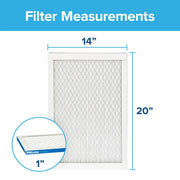 Filtrete 14x20x1 MPR 1900 Ultimate Allergen, Virus and Bacteria Reduction HVAC Furnace Air Filter (2-6 Pack) 3M