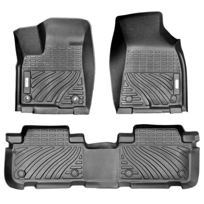 Front & Rear OEM Precision Fit Floor Mats for Toyota Highlander 2014-2016 Others
