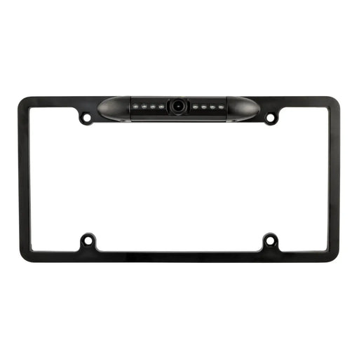 Full Frame License Plate Mount Camera 170° View Angle with Built-in LED Lights The Wires Zone
