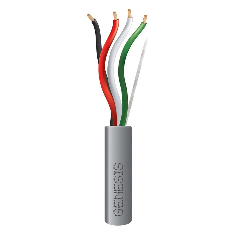 16/4 AWG Stranded Conductor General Purpose Cable CL2 Gray 500 Feet Pull Box