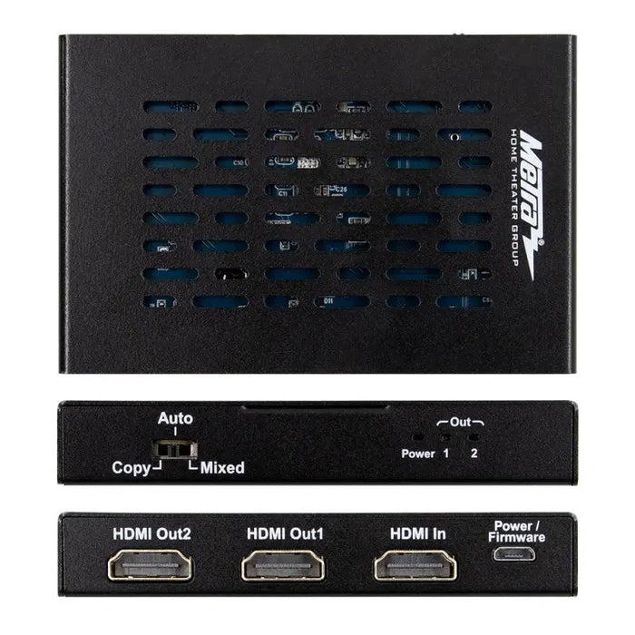 HDMI® 2.0 Splitter with 1 Input and 2 Outputs 4K UHD @60Hz HDR 18Gbps Helios