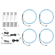 Heise HE-RGBW1-W17 17" LED Wheel Light Set IP68  For RGBW-CB1 Heise