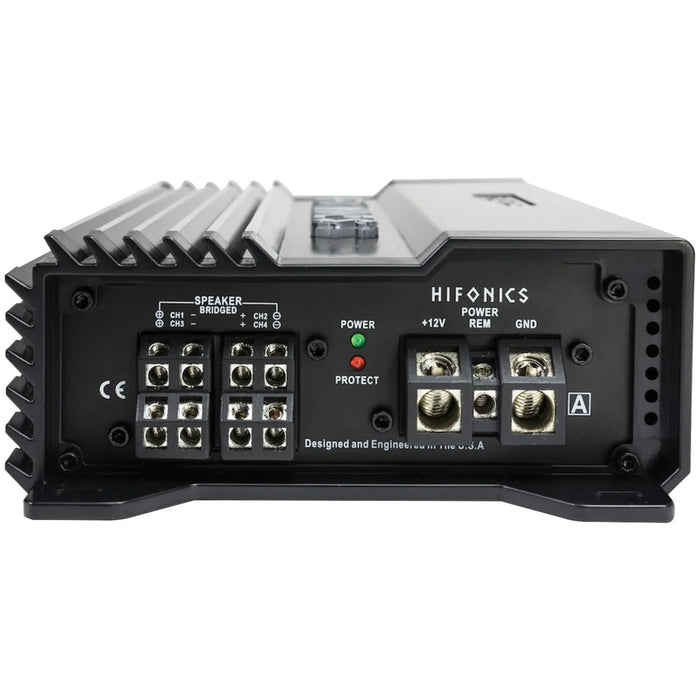 Hifonics A1200.4D ALPHA Series 4-Channel Super D-Class Car Amplifier 1200 Watt Hifonics