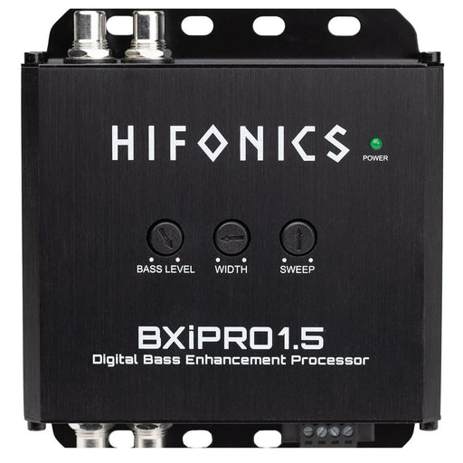 Hifonics BXIPRO1.5 Digital Bass Enhancer Processor with Dash Mount Remote Control Hifonics