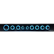 Hifonics HFEQ-2 4-Band Equalizer with 9 volt Line Driver and Multiple-Source Signal Processor Hifonics