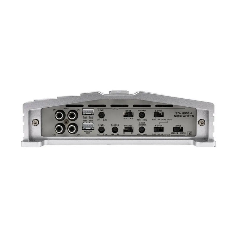 Hifonics ZG-1200.4 Zeus Gamma 1200W Class A/B 4-Channel Car Audio Amplifier Hifonics