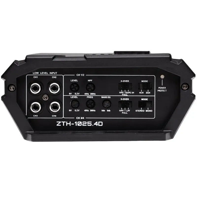 Hifonics ZTH-1025.4D ZEUS THETA Compact 1000W Super D Class 4-Channel Amplifier Hifonics