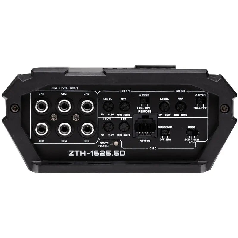 Hifonics ZTH-1625.5D ZEUS THETA Compact 1600W Super D-Class 5-Channel Amplifier Hifonics