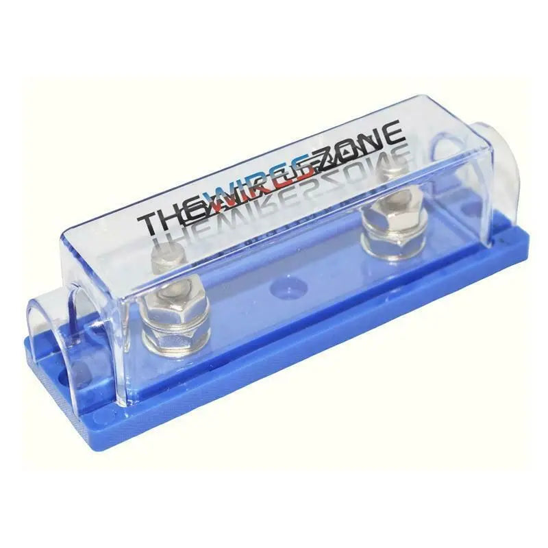 High Quality 1/0/4/8 Gauge ANL Fuse Holder + 2/4/10 Pack Nickel 100-500 Amp Fuse The Wires Zone