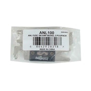 High Quality 1/0/4/8 Gauge ANL Fuse Holder + 2/4/10 Pack Nickel 100-500 Amp Fuse The Wires Zone