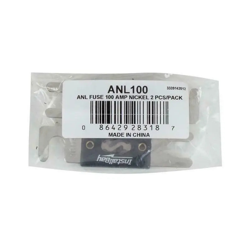 High Quality 1/0/4/8 Gauge ANL Fuse Holder + 2/4/10 Pack Nickel 100-500 Amp Fuse The Wires Zone