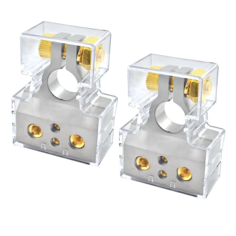 High Quality Dual 1/0/8 Gauge Positive or Negative Battery Terminal The Wires Zone