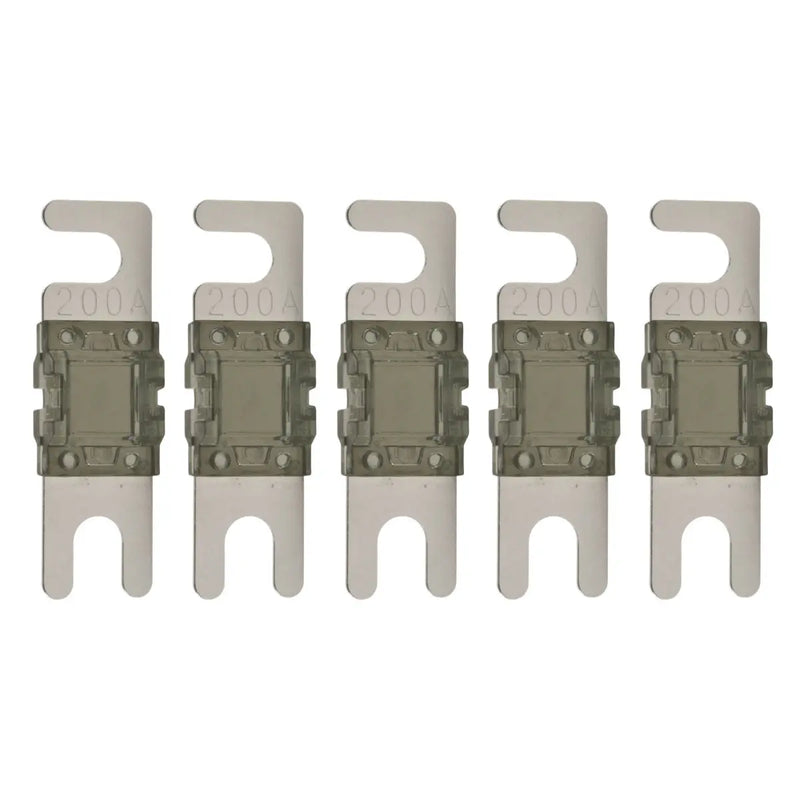 High-quality Nickel Plated 60-200 Amp Mini ANL Fuse (5 pack) The Wires Zone