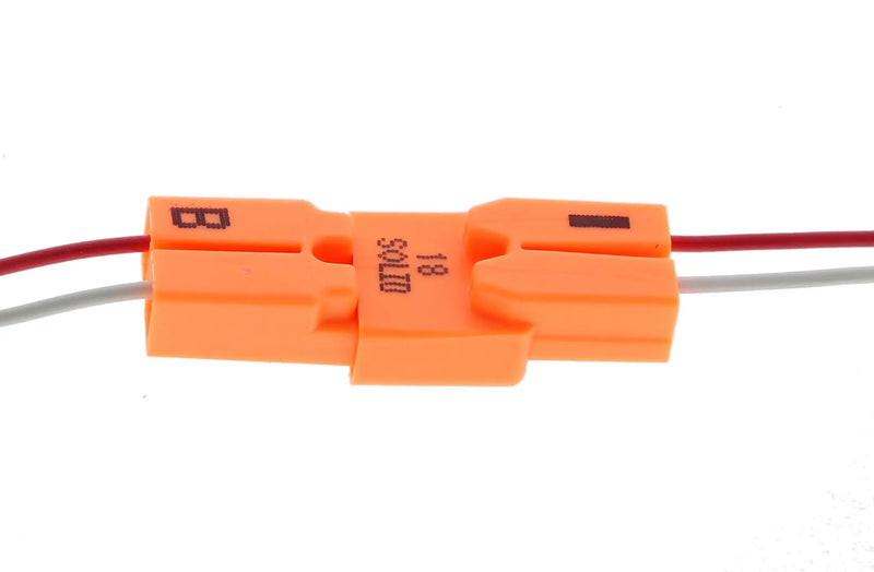 Ideal 30-682 Power Plug Luminaire Disconnects 18 AWG with Push-in Technology (1-100 Pack) Ideal
