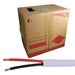 In Wall White 18 Gauge 2C Stranded CL2 CM UL 500 ft Copper Audio Cable The Wires Zone