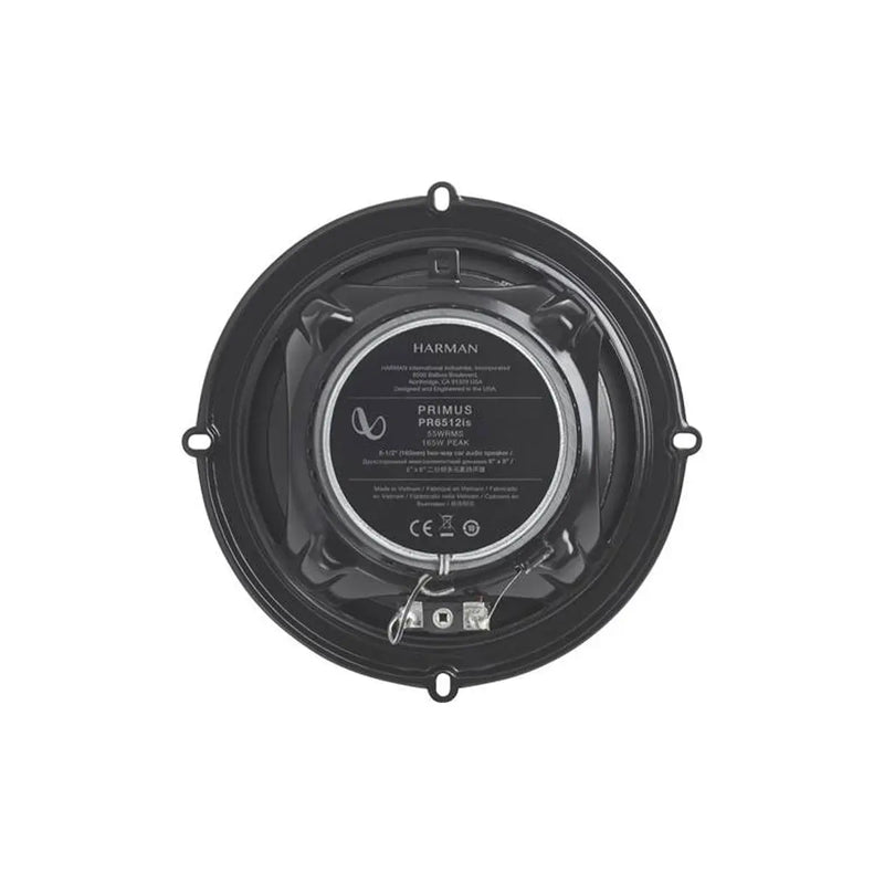 Infinity Primus PR6512IS 6-1/2" 2-Way 165W Power 2.7ohms Max Car Speakers (Pair) Infinity