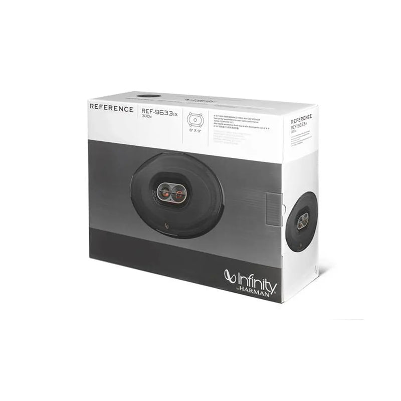 Infinity REF9633IX Reference Series 6" x 9" 300 Watts Max 3-way Car Speaker (Pair) Infinity
