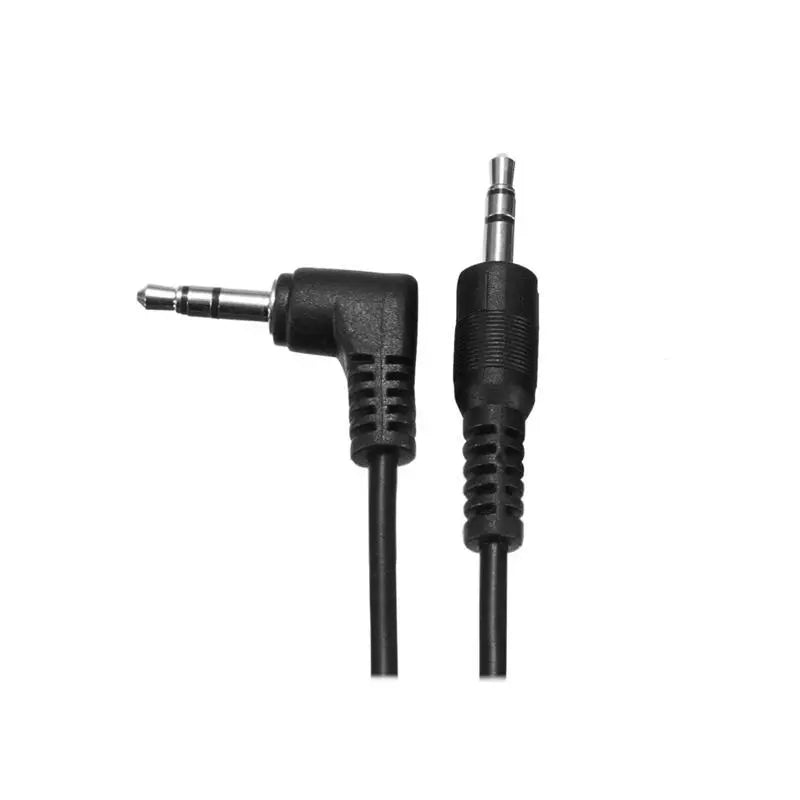 Install Bay 3.5mm Male Right Angle To 3.5mm Male Cable 6 Ft /2M - Pack of 10 The Install Bay