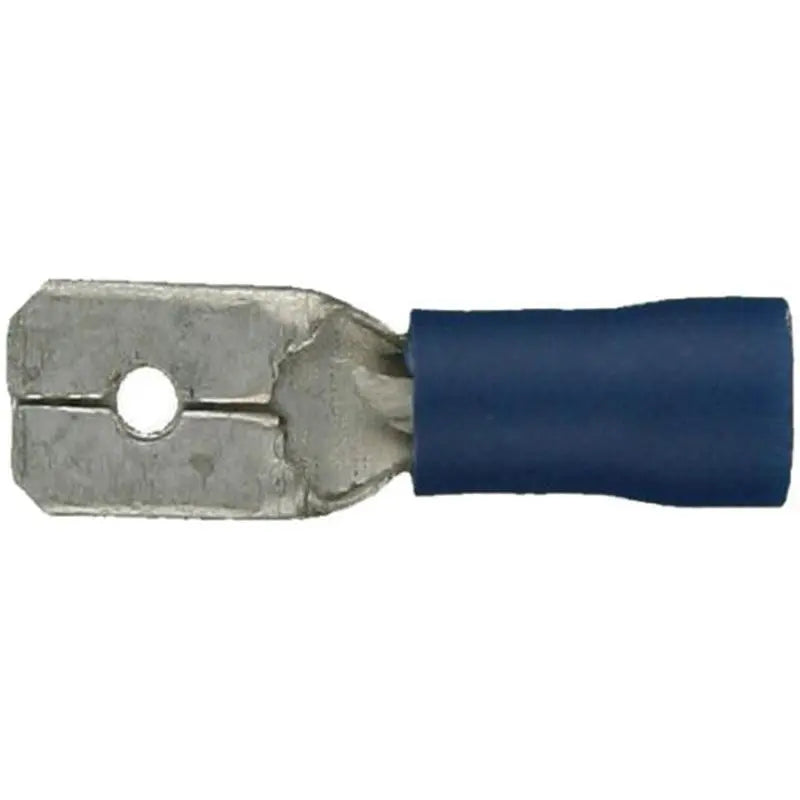 Install Bay BVMD250 Blue 16-14 Gauge .250 Male Quick Disconnect 100/pk The Install Bay
