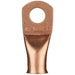 Install Bay CUR20516 2/0 Gauge 5/16" Copper Uninsulated Ring Terminal (5 Pack) The Install Bay